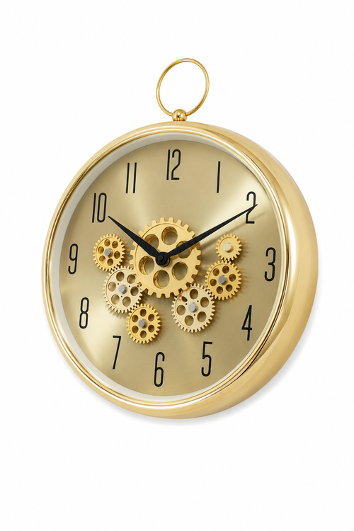 Heritage Style Gear Wall Clock