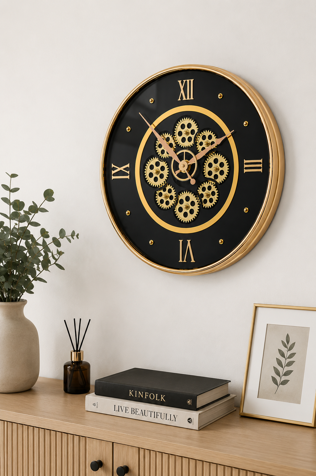 Regal Gear Harmony Wall Clock