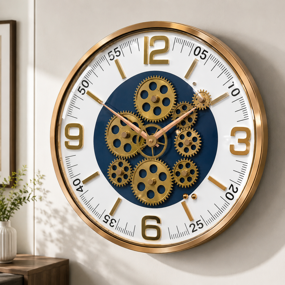 Precision Motion Designer Wall Clock